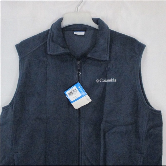 COLUMBIA Navy Blue Vest NWT Size Large - Picture 2 of 7